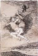 Francisco Goya There it goes oil painting